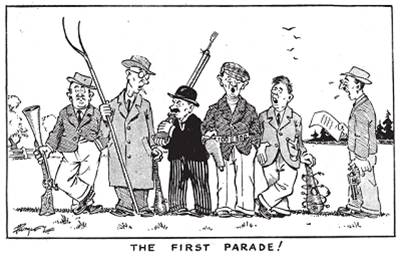 2 The first parade of the ramshackle LD V From Home Guard Humour 1944 - photo 4