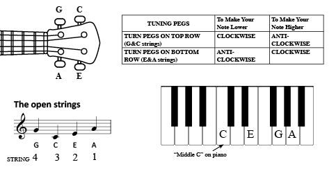 To keep your ukulele in tune you can either use a pitched instrument such as - photo 18