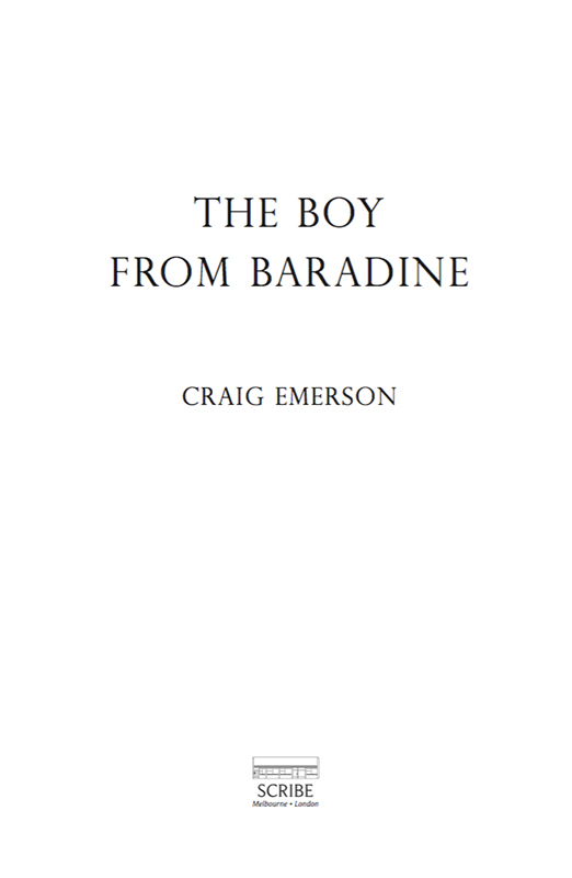 THE BOY FROM BARADINE Craig Emerson is an eminent economist and holds a - photo 1