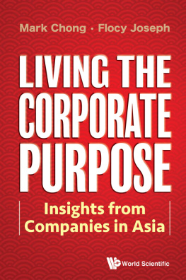 Mark Chong - Living the Corporate Purpose