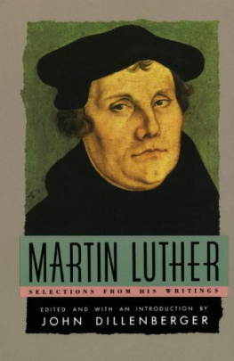 Martin Luther Martin Luther