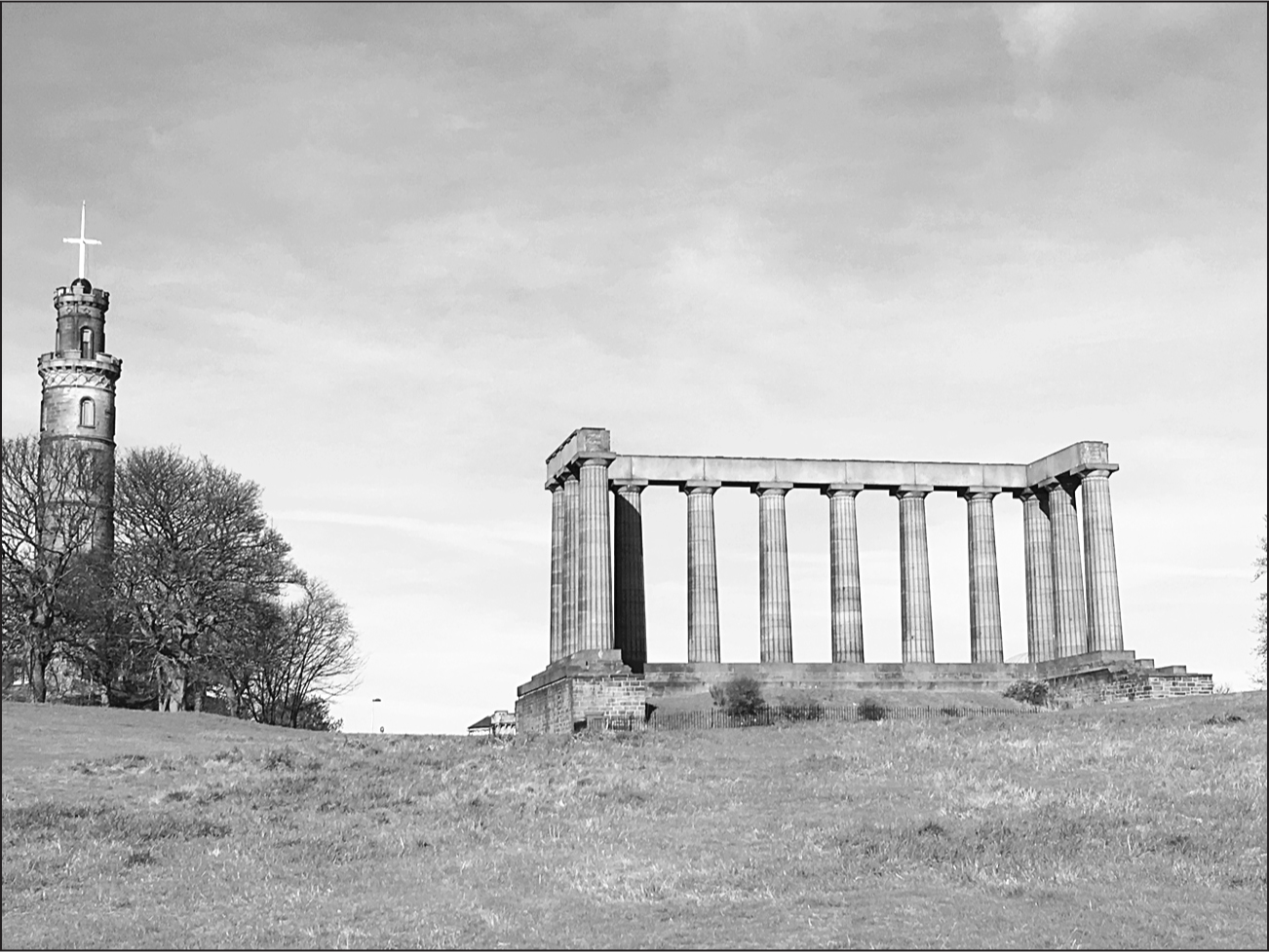 FIGURE 1 Scotlands National Monument on Calton Hill Edinburgh The city - photo 2