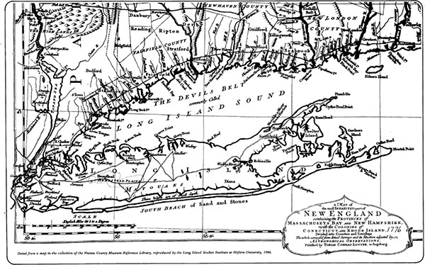 A 1776 map of Long Island Long Island Studies Institute at Hofstra University - photo 4