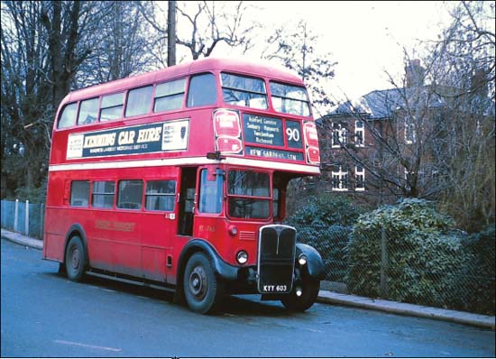 On 3 January 1969 Twickenhams RT 1765 reposes at the time-honoured but now - photo 4