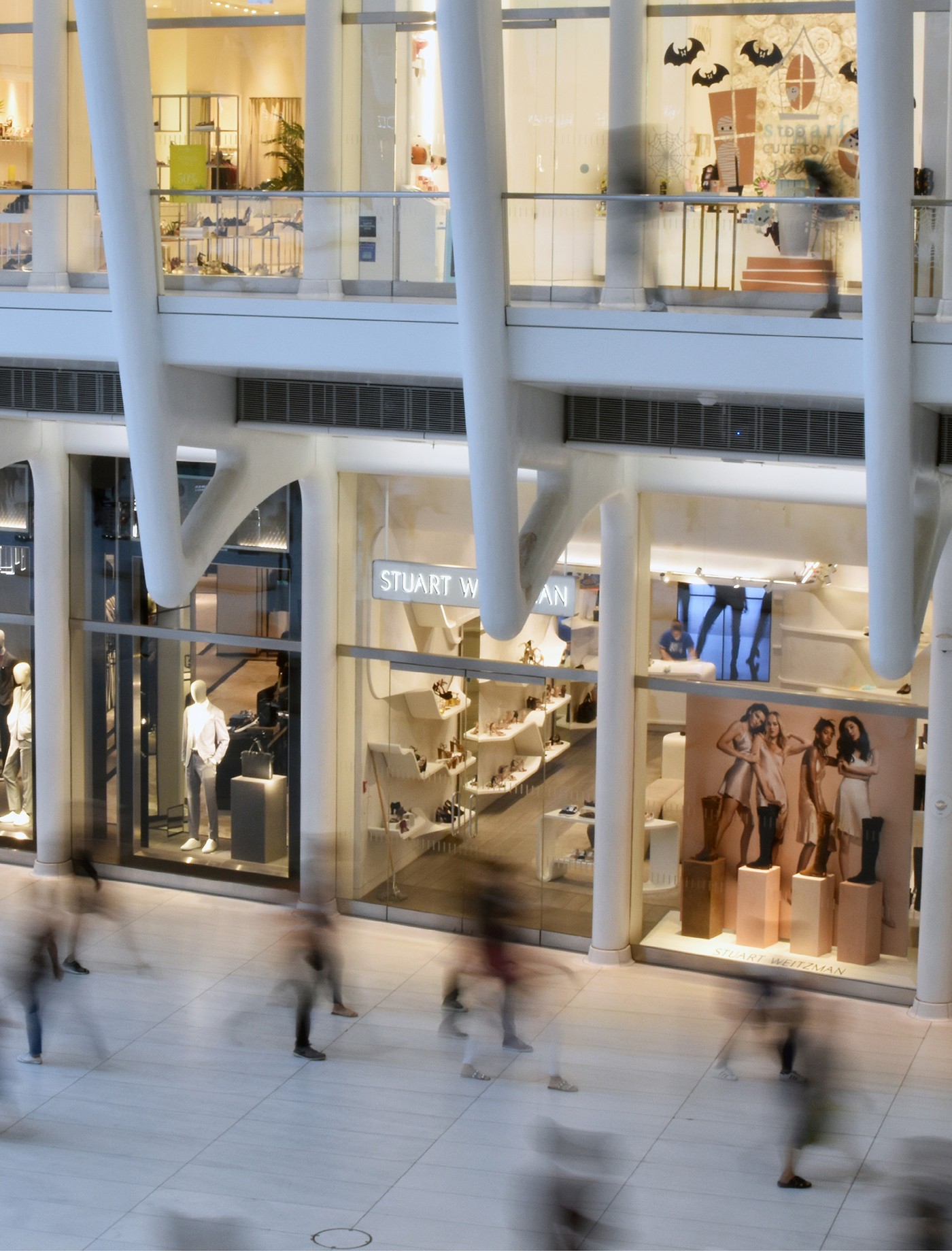 The busy retail environment of Westfield World Trade Center New York The - photo 4