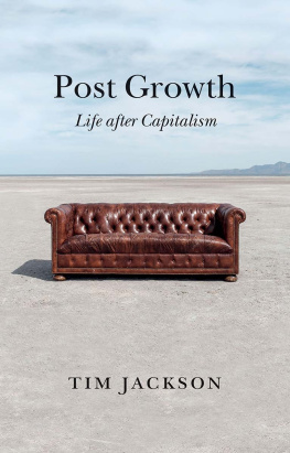 Tim Jackson - Post Growth: Life after Capitalism