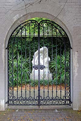 an ornate gate at Brookgreen Gardens in the Lower Grand Strand - photo 7