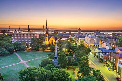 Charlestons skyline at dusk Even by Southern standards South Carolina is - photo 8