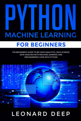Deep - Python Machine Learning for Beginners