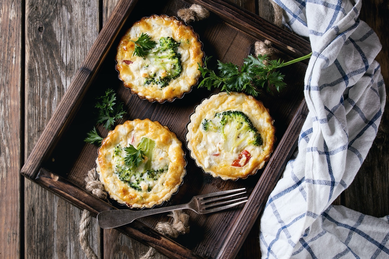 These small quiches go fast Mini quiches are a perfect finger food Cooking - photo 9