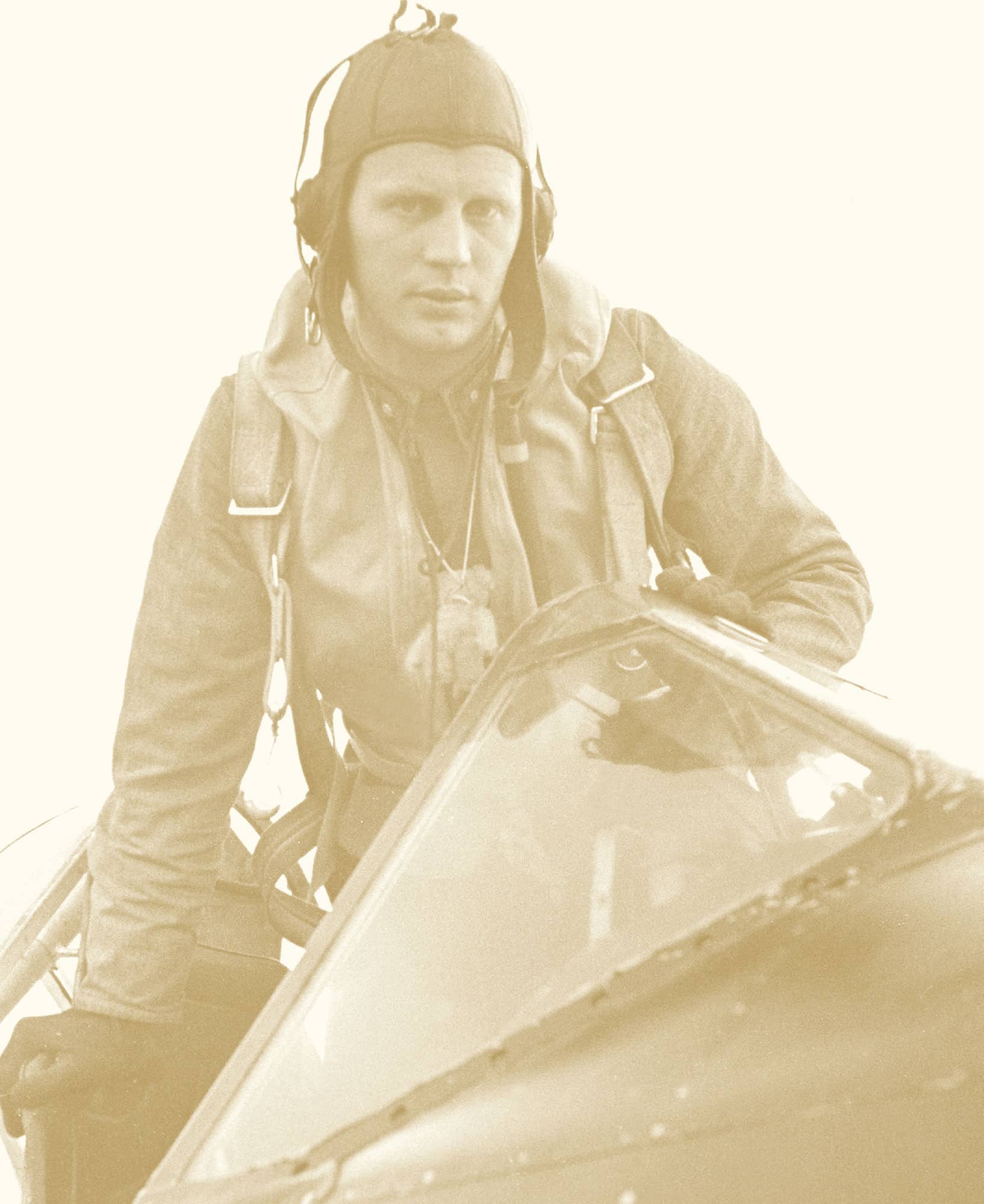 Finnish ace and Knight of the Mannerheim Cross Lieutenant Hans Henrik Hasse - photo 3