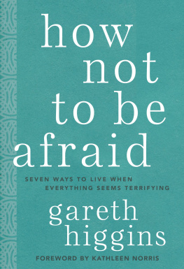 Gareth Higgins How Not to Be Afraid: Seven Ways to Live When Everything Seems Terrifying