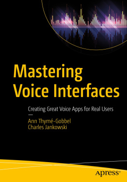 Ann Thymé-Gobbel - Mastering Voice Interface