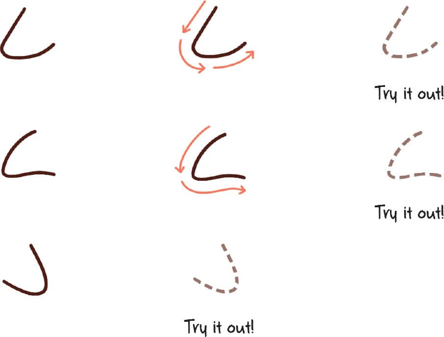 Tail Shapes ADDING FACIAL EXPRESSIONS Facial expressions are what give - photo 13