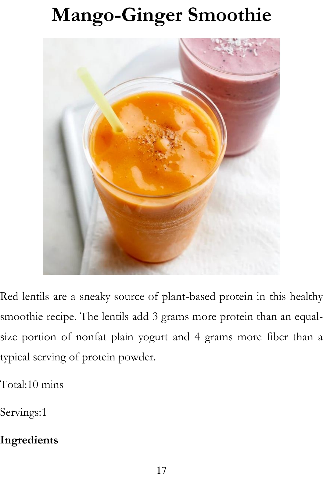 Fat-burning Smoothies Healthy Smoothies Recipes to Lose Weight Healthy Recipe Book - photo 19