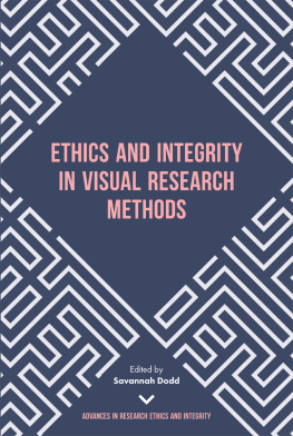 Savannah Dodd - Ethics and Integrity in Visual Research Methods