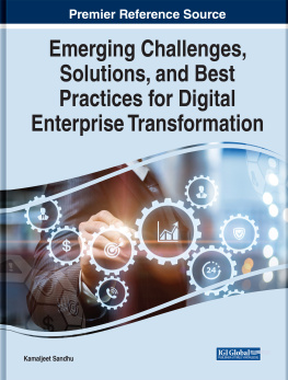 Sandhu Kamaljeet - Emerging Challenges, Solutions, and Best Practices for Digital Enterprise Transformation