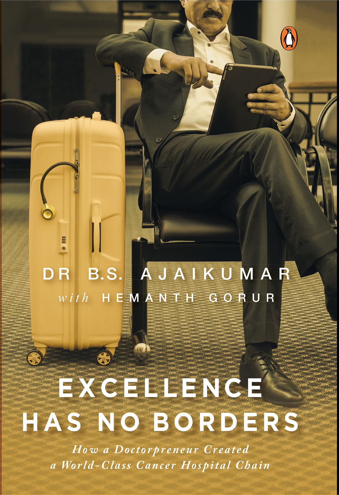 DR BS AJAIKUMAR with HEMANTH GORUR EXCELLENCE HAS NO BORDERS - photo 1