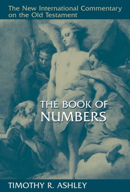 Timothy R. Ashley The book of Numbers