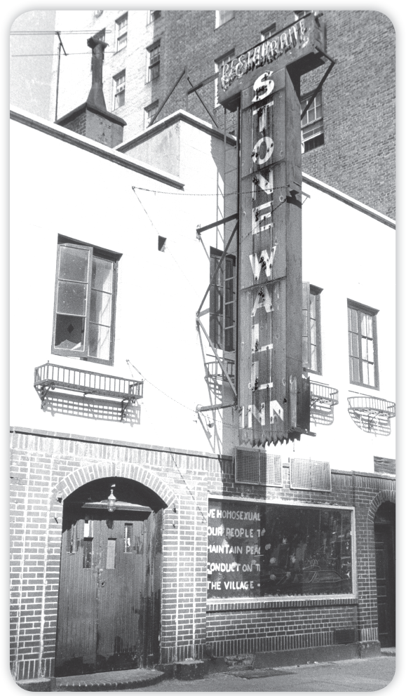 The facade of the famous Stonewall Inn in September 1969 three months after - photo 3