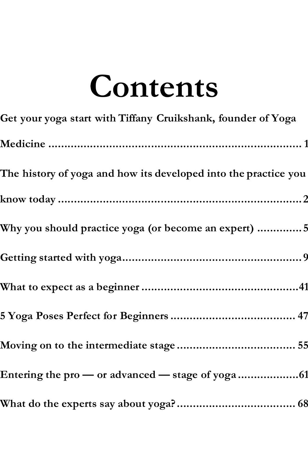 Yoga Poses and Guide for Beginners Getting Started with Yoga - photo 1