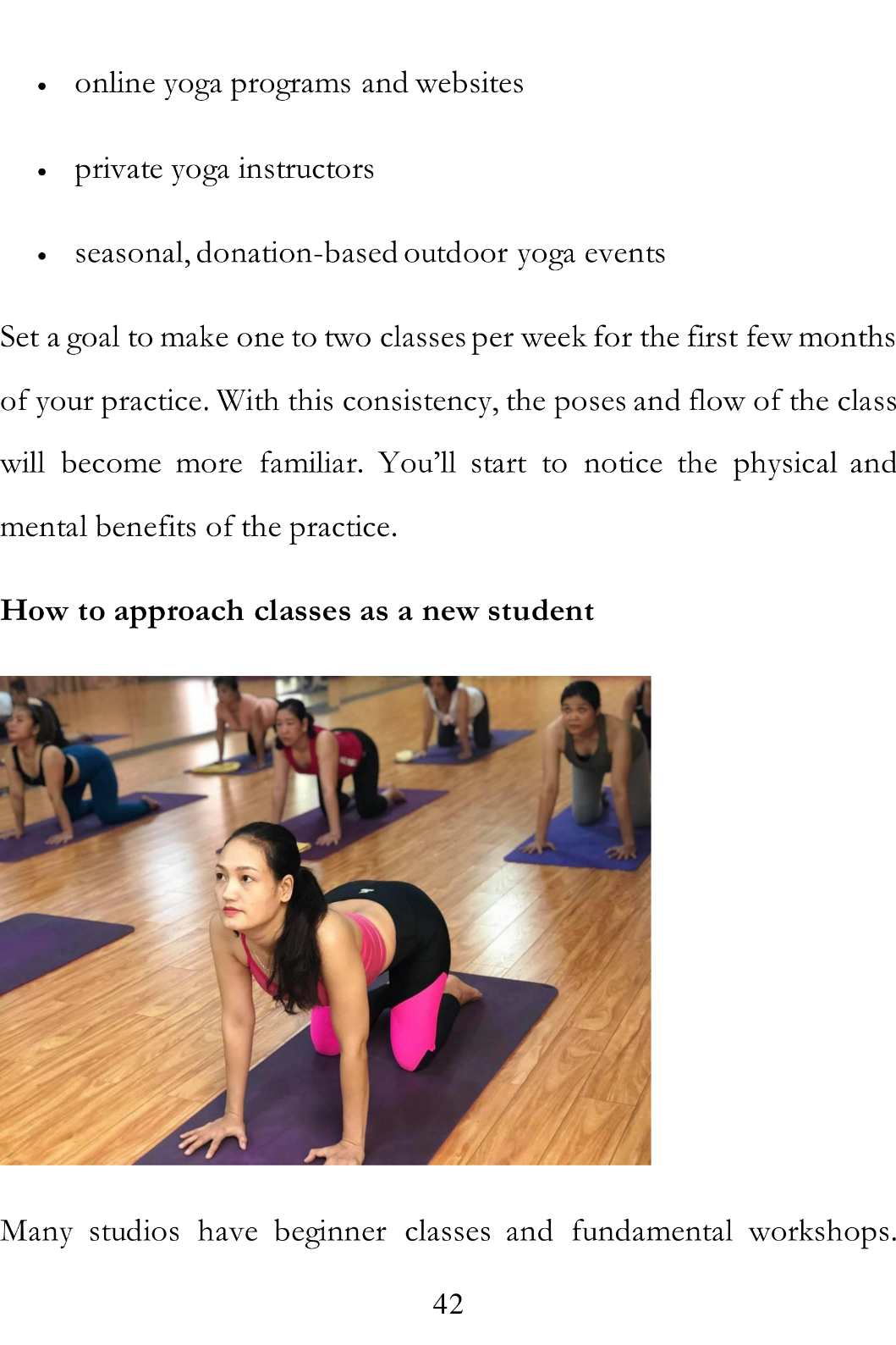 Yoga Poses and Guide for Beginners Getting Started with Yoga - photo 44