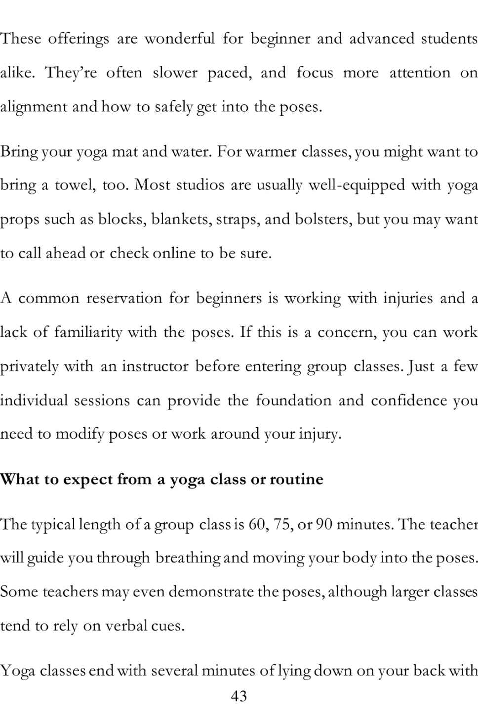 Yoga Poses and Guide for Beginners Getting Started with Yoga - photo 45