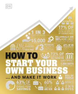 Dorling Kindersley How to Start Your Own Business: The Facts Visually Explained