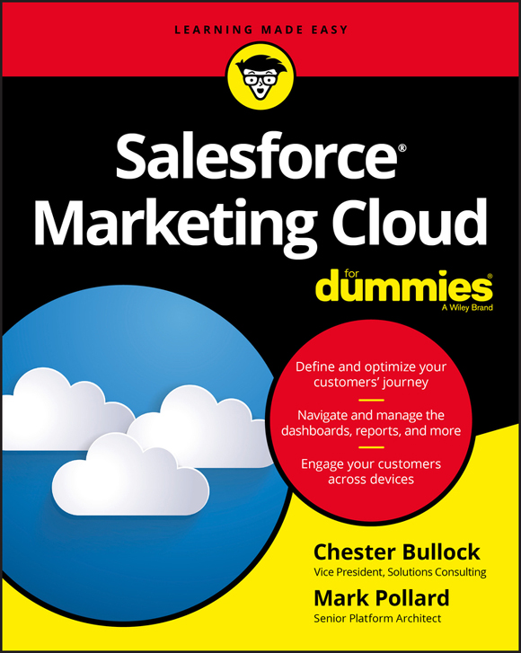 Salesforce Marketing Cloud For Dummies Published by John Wiley Sons Inc - photo 1