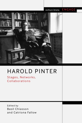 Catriona Fallow (editor) - Harold Pinter: Stages, Networks, Collaborations