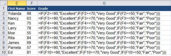 To examine the formulas in more detail take a look at the following screenshot - photo 3