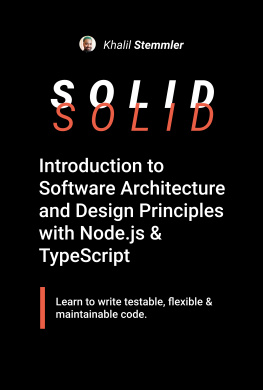 Khalil Stemmler SOLID: The Software Design and Architecture Handbook