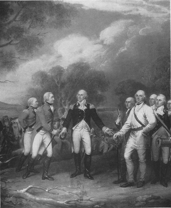 Section from a painting by John Trumbull 1756-1843 now in the Yale University - photo 3