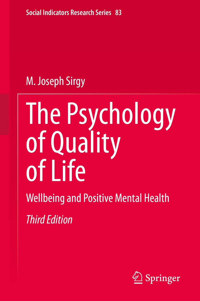 Book cover of The Psychology of Quality of Life Volume 83 Social Indicators - photo 1