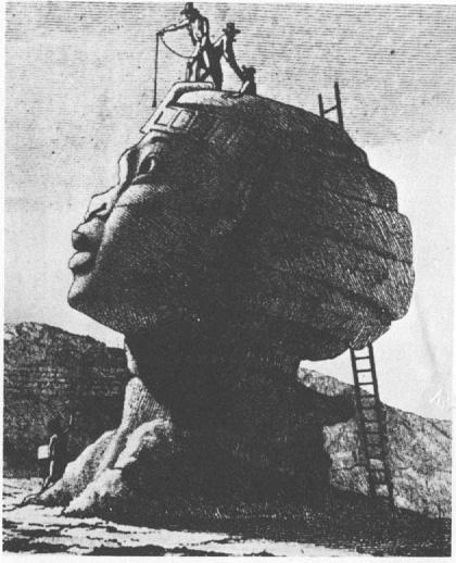 1 The Sphinx as the first French scientific mission found it in the - photo 2