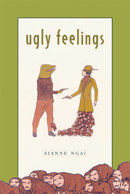 Sianne Ngai Ugly Feelings