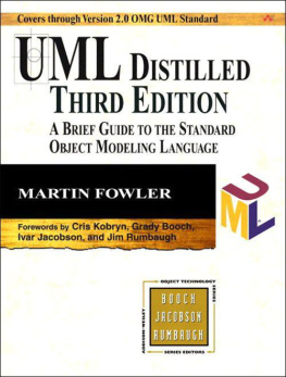 Martin Fowler - UML Distilled: A Brief Guide to the Standard Object Modeling Language (3rd Edition)