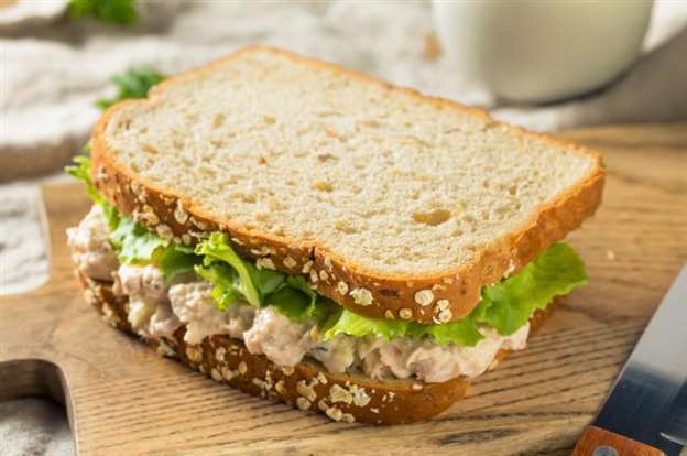 Have yourself an easy-mouthwatering vegan tuna salad sandwich for lunch by - photo 1