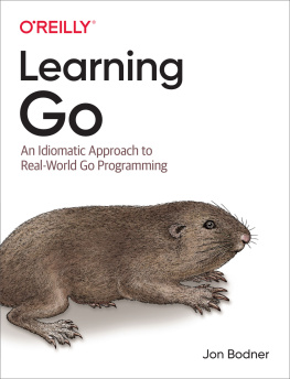 Jon Bodner Learning Go