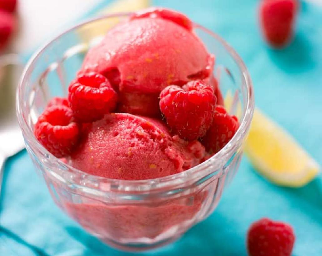 Whether made with fresh or frozen raspberries this sorbet is super delicious A - photo 12