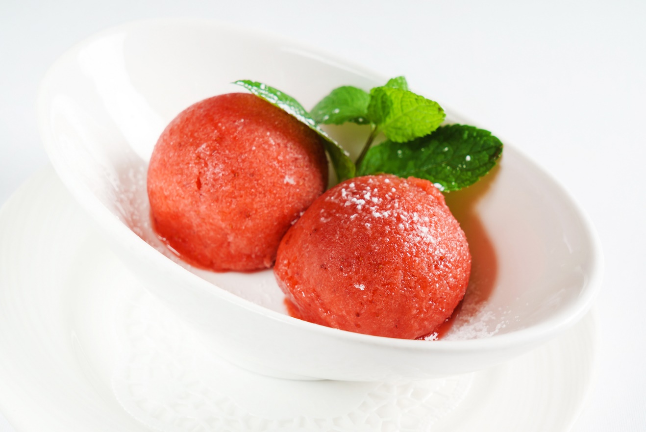 This Strawberry Lemon sorbet is the perfect blend of a sour punch of lemon - photo 7