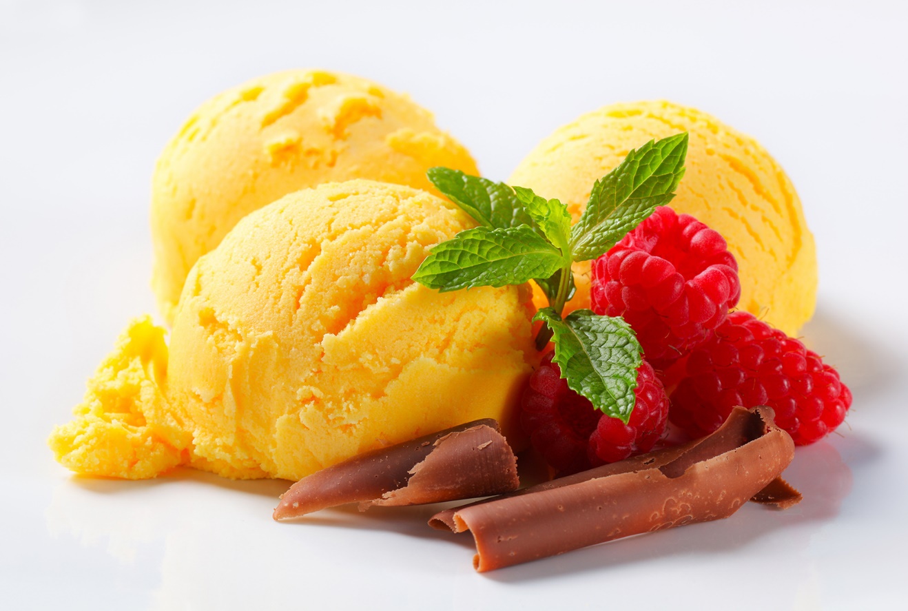 This sorbet is a wonderful blend of raspberries and mangoes that will - photo 8