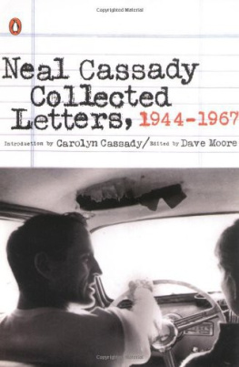 Neal Cassady - Collected Letters, 1944-1967