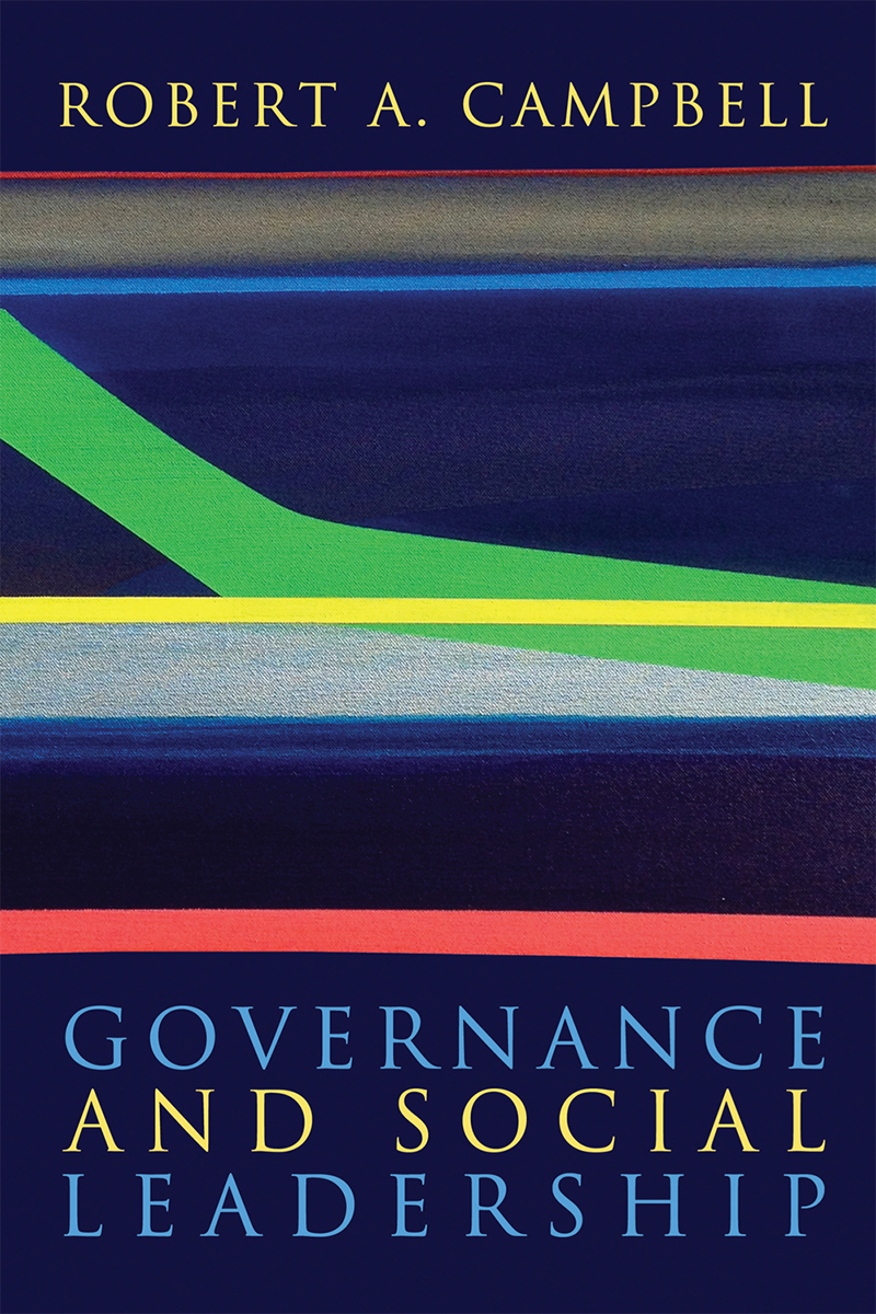 Governance and Social Leadership Governance and Social Leadership Robert A - photo 1