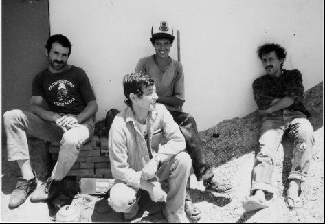 Mohammed Mrabet and friends at Mrabets farm near Tangier Morocco July - photo 12