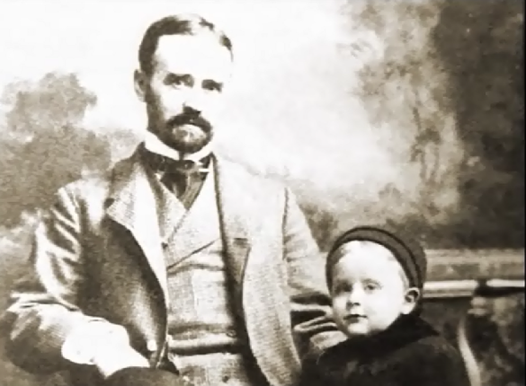 Fitzgerald with his father a stern moralist Edward Fitzgerald was of Irish - photo 21