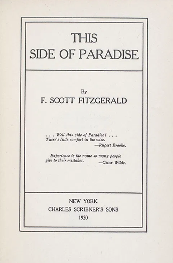 The first editions title page CONTENTS Fitzgerald and his wife Zelda soon - photo 25