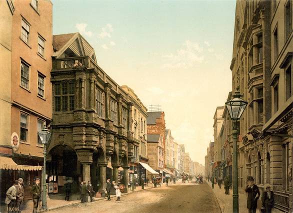 Exeter High Street c 1895 Baring-Gould was born in St Sidwell a parish of - photo 16
