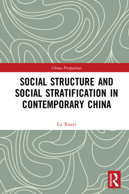 Lu Xueyi Social Construction and Social Development in Contemporary China