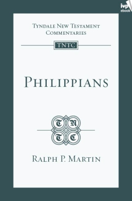 Ralph P. Martin - Philippians (TNTC)